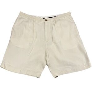 Brooks Brothers Irish‎ Linen Bermuda Shorts Beige Size 40